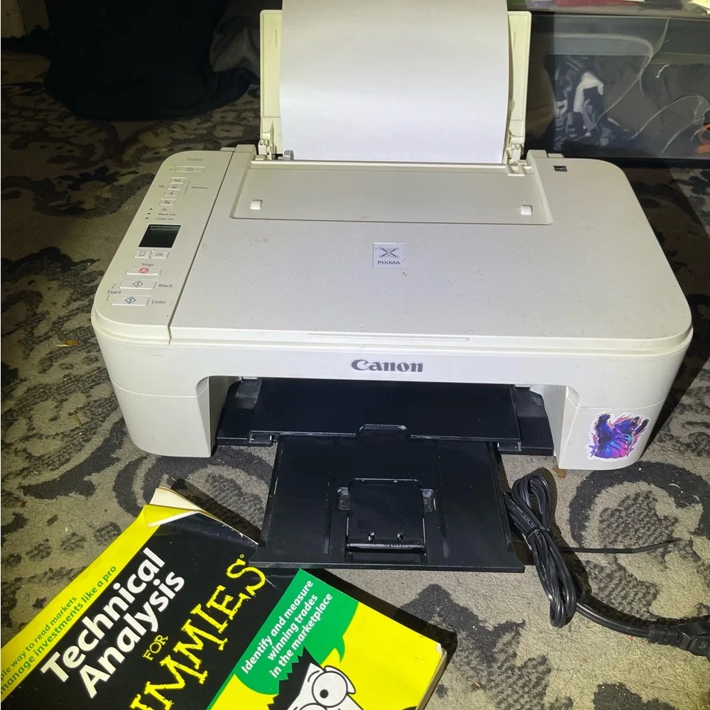 Canon Ts322 White Printer (BLUETOOTH)